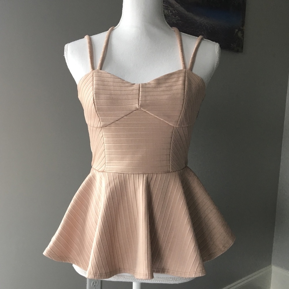 ASOS peplum top